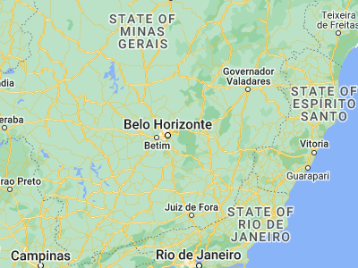 Map showing location of Caeté (-19.88, -43.66972)