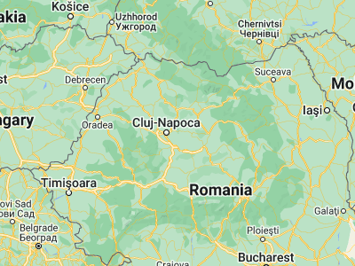 Map showing location of Căianu (46.78333, 23.91667)