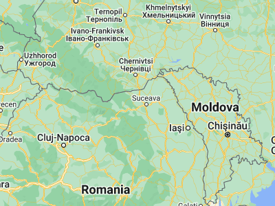 Map showing location of Cajvana (47.7, 25.96667)