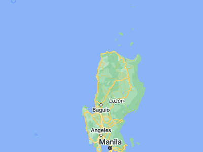 Map showing location of Calaba (17.6178, 120.6162)