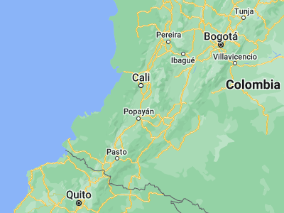 Map showing location of Caldono (2.7974, -76.48316)