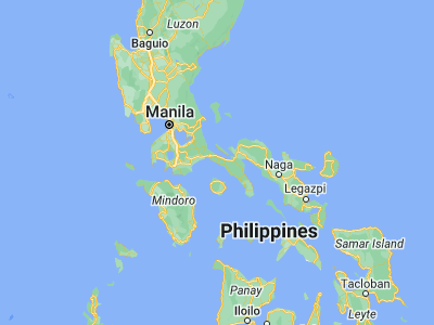 Map showing location of Calilayan (13.8503, 121.93)