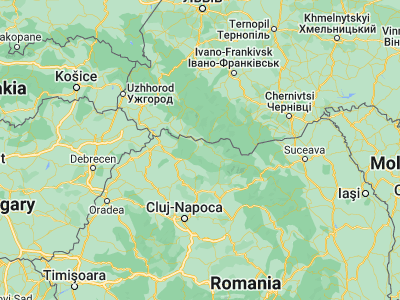 Map showing location of Călineşti (47.78333, 23.98333)