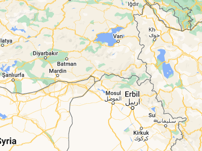 Map showing location of Çalışkan (37.29722, 42.64361)