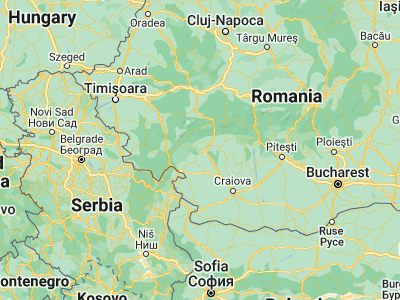 Map showing location of Câlnicu (44.95, 23.08333)