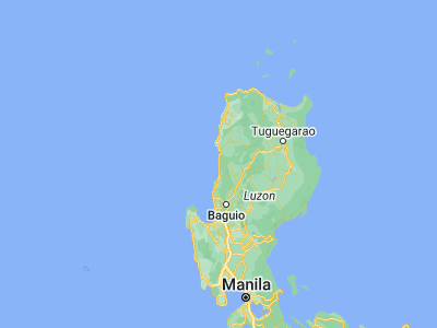 Map showing location of Calongbuyan (17.16478, 120.42716)