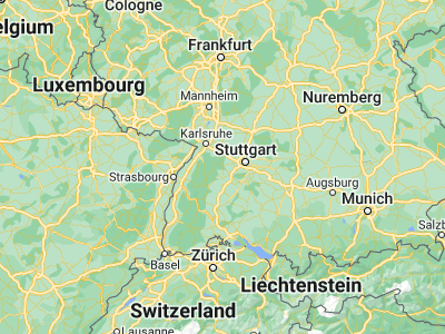 Map showing location of Calw (48.71419, 8.74031)