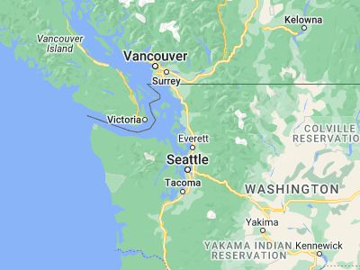 Map showing location of Camano (48.17399, -122.52821)