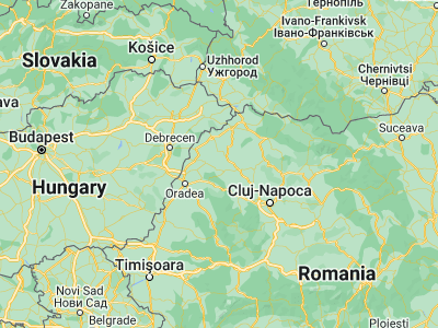 Map showing location of Camăr (47.3, 22.61667)