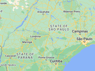 Map showing location of Cambará (-23.04639, -50.07361)