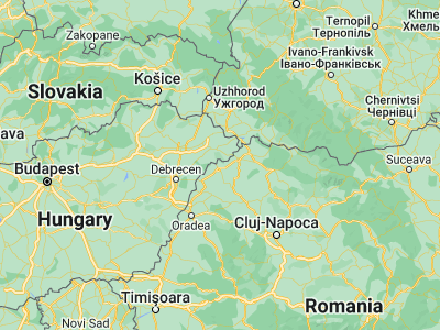 Map showing location of Cămin (47.73333, 22.48333)
