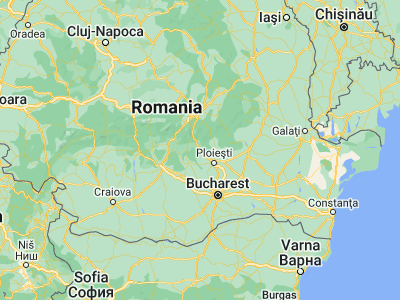 Map showing location of Câmpina (45.13333, 25.73333)