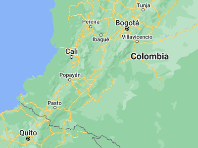 Map showing location of Campoalegre (2.68489, -75.32311)