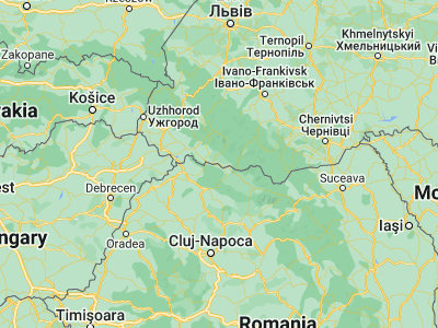 Map showing location of Câmpulung la Tisa (47.98333, 23.76667)
