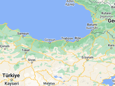 Map showing location of Çanakçı (40.91179, 38.99898)