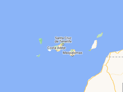 Map showing location of Candelaria (28.3548, -16.37268)