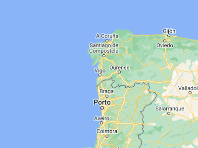Map showing location of Cangas (42.26413, -8.78462)