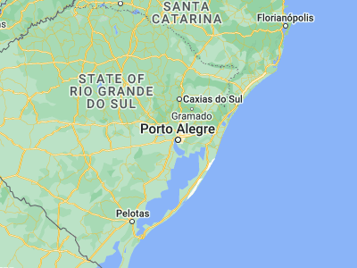 Map showing location of Canoas (-29.91778, -51.18361)