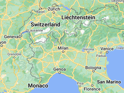 Map showing location of Cantù (45.72938, 9.14054)