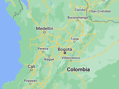 Map showing location of Caparrapí (5.34644, -74.49147)