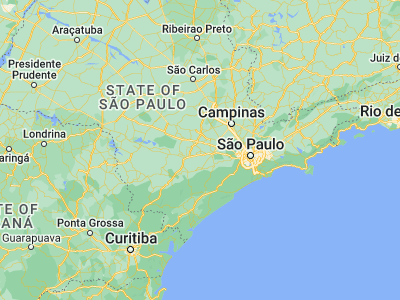 Map showing location of Capela do Alto (-23.47056, -47.73472)