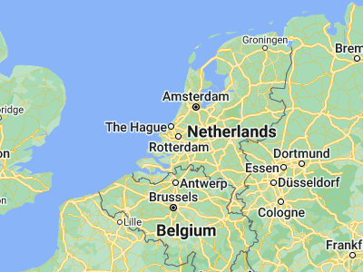 Map showing location of Capelle aan den IJssel (51.92917, 4.57778)