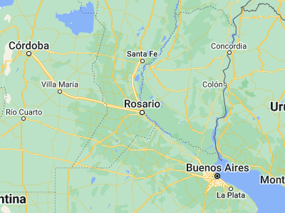 Map showing location of Capitán Bermúdez (-32.82262, -60.71852)