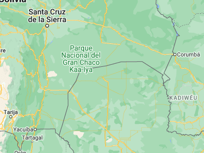 Map showing location of Capitán Pablo Lagerenza (-19.91667, -60.78333)