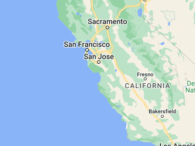 Map showing location of Capitola (36.97523, -121.95329)