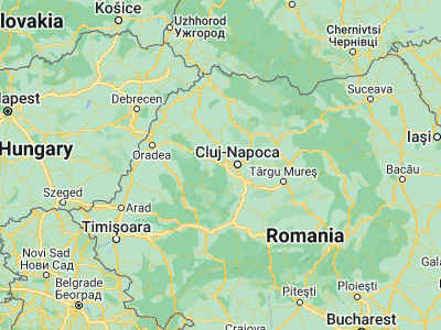 Map showing location of Căpuşu Mare (46.78333, 23.3)