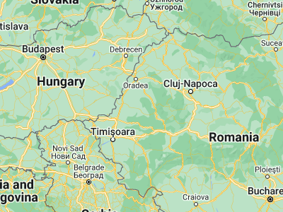 Map showing location of Cărand (46.45, 22.08333)