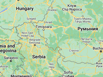 Map showing location of Caraşova (45.19861, 21.87)