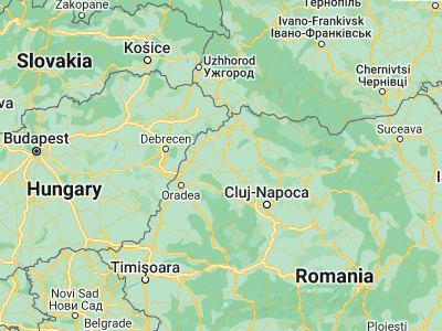 Map showing location of Carastelec (47.3, 22.7)