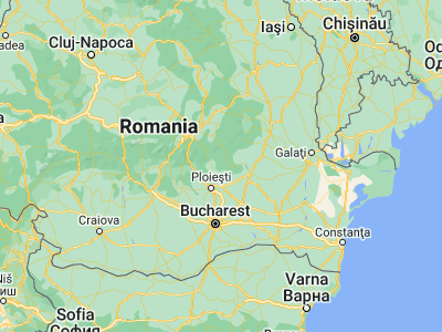 Map showing location of Cărbuneşti (45.23333, 26.2)