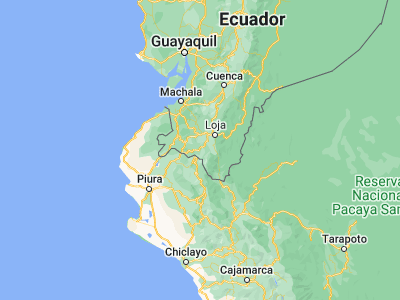 Map showing location of Cariamanga (-4.33333, -79.55)