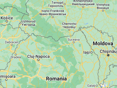 Map showing location of Cârlibaba (47.58333, 25.13333)