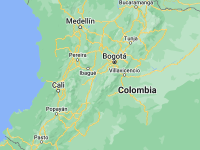 Map showing location of Carmen de Apicalá (4.14725, -74.72014)
