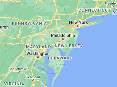 Map showing location of Carneys Point (39.71122, -75.4702)