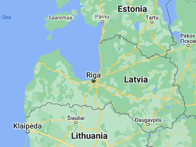Map showing location of Carnikava (57.12944, 24.27444)