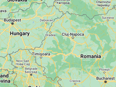 Map showing location of Cărpinet (46.45, 22.48333)