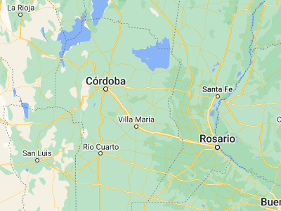 Map showing location of Carrilobo (-31.87296, -63.11716)