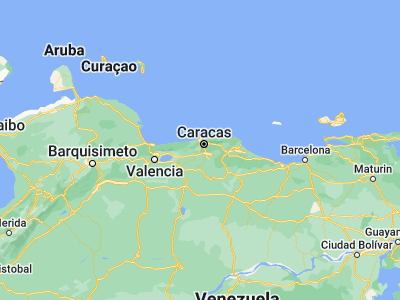 Map showing location of Carrizal (10.34985, -66.98632)