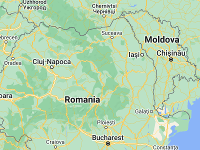 Map showing location of Cârţa (46.53333, 25.75)
