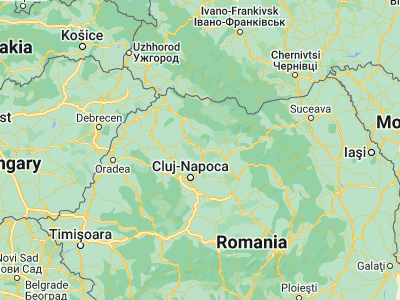 Map showing location of Căşeiu (47.18333, 23.86667)