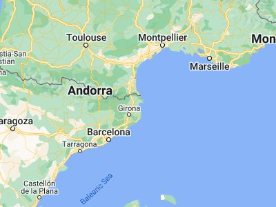 Map showing location of Castelló d'Empúries (42.25673, 3.07446)
