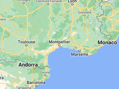 Map showing location of Castelnau-le-Lez (43.63333, 3.9)