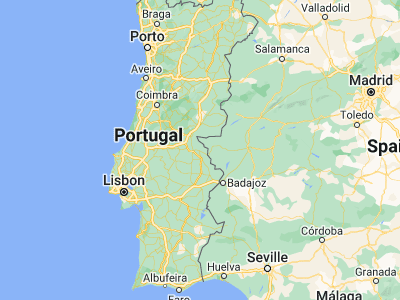 Map showing location of Castelo de Vide (39.41624, -7.4568)
