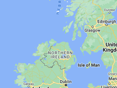 Map showing location of Castlerock (55.15, -6.78333)