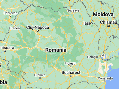 Map showing location of Caţa (46.08333, 25.26667)