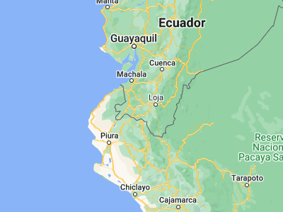 Map showing location of Catacocha (-4.06667, -79.63333)